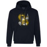 Sweatshirts Navy / Small Yellow Ranger Artwork Premium Fleece Hoodie
