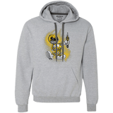 Sweatshirts Sport Grey / Small Yellow Ranger Artwork Premium Fleece Hoodie