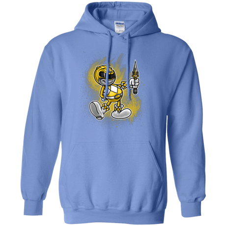 Sweatshirts Carolina Blue / Small Yellow Ranger Artwork Pullover Hoodie