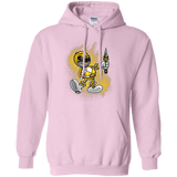 Sweatshirts Light Pink / Small Yellow Ranger Artwork Pullover Hoodie