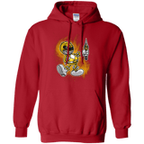 Sweatshirts Red / Small Yellow Ranger Artwork Pullover Hoodie