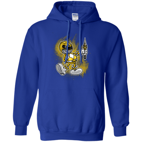 Sweatshirts Royal / Small Yellow Ranger Artwork Pullover Hoodie