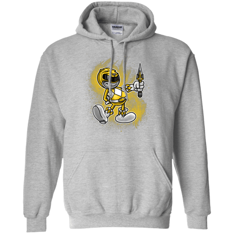 Sweatshirts Sport Grey / Small Yellow Ranger Artwork Pullover Hoodie