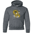 Sweatshirts Dark Heather / YS Yellow Ranger Artwork Youth Hoodie