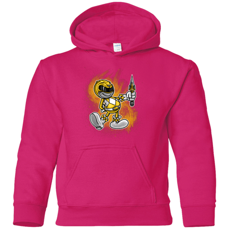 Sweatshirts Heliconia / YS Yellow Ranger Artwork Youth Hoodie