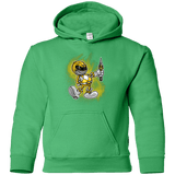 Sweatshirts Irish Green / YS Yellow Ranger Artwork Youth Hoodie