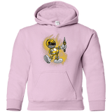 Sweatshirts Light Pink / YS Yellow Ranger Artwork Youth Hoodie