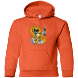 Sweatshirts Orange / YS Yellow Ranger Artwork Youth Hoodie