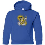 Sweatshirts Royal / YS Yellow Ranger Artwork Youth Hoodie