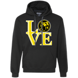 Sweatshirts Black / Small Yellow Ranger LOVE Premium Fleece Hoodie