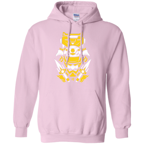 Sweatshirts Light Pink / Small Yellow Ranger Pullover Hoodie