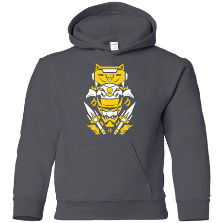 Sweatshirts Charcoal / YS Yellow Ranger Youth Hoodie