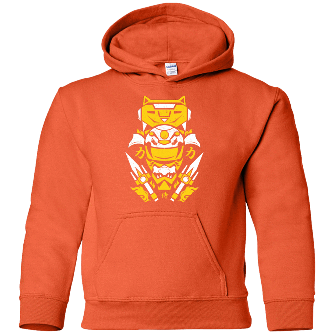 Sweatshirts Orange / YS Yellow Ranger Youth Hoodie