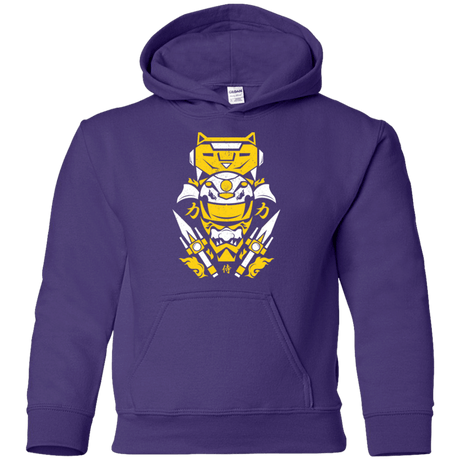 Sweatshirts Purple / YS Yellow Ranger Youth Hoodie