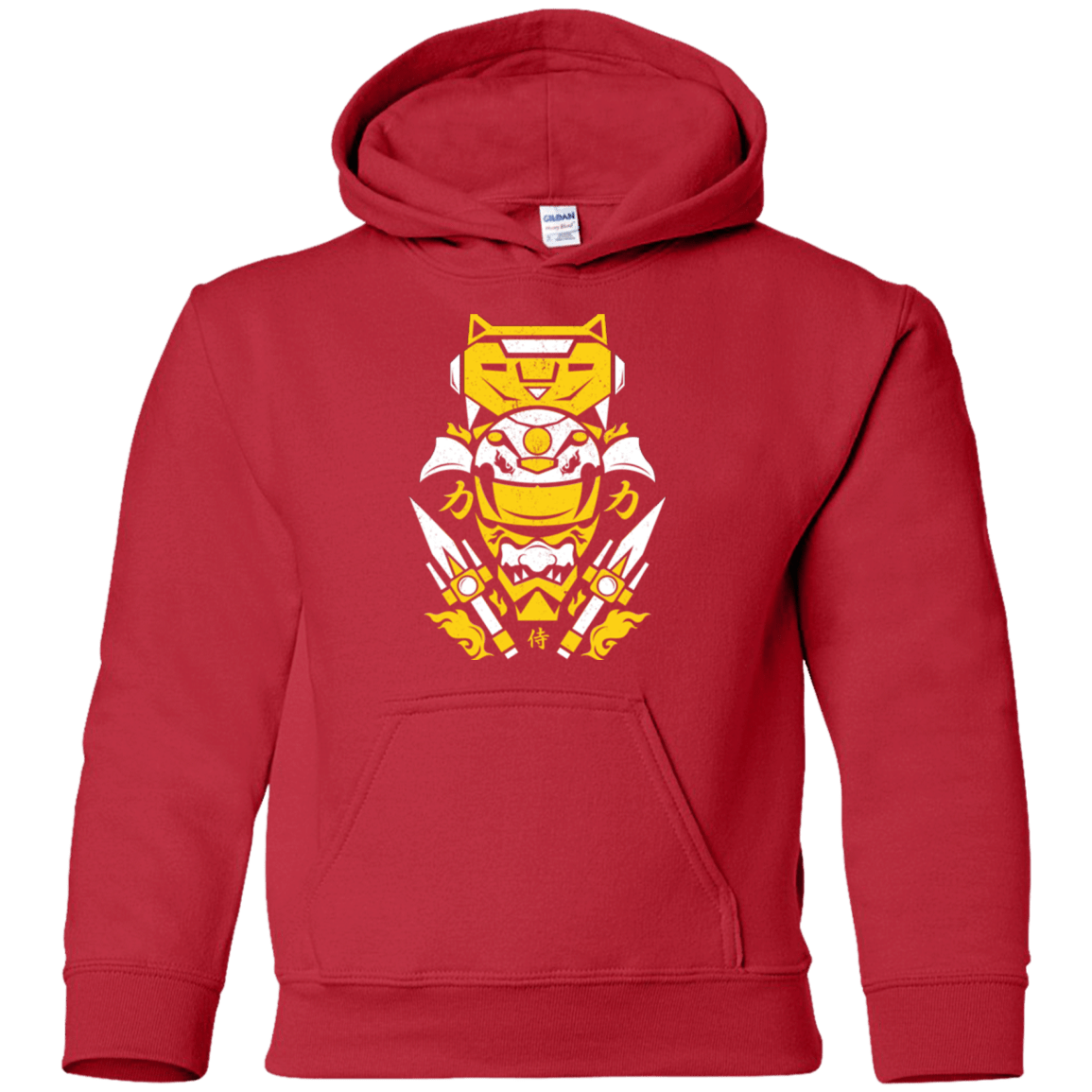 Sweatshirts Red / YS Yellow Ranger Youth Hoodie