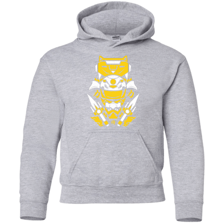 Sweatshirts Sport Grey / YS Yellow Ranger Youth Hoodie