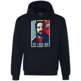 Sweatshirts Navy / Small Yes Negan Premium Fleece Hoodie