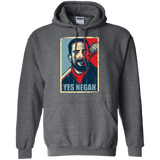 Sweatshirts Dark Heather / Small Yes Negan Pullover Hoodie