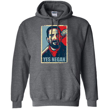 Sweatshirts Dark Heather / Small Yes Negan Pullover Hoodie