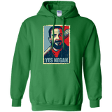 Sweatshirts Irish Green / Small Yes Negan Pullover Hoodie