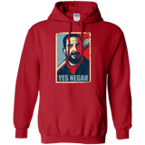 Sweatshirts Red / Small Yes Negan Pullover Hoodie