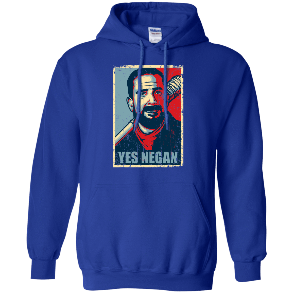 Sweatshirts Royal / Small Yes Negan Pullover Hoodie