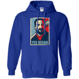 Sweatshirts Royal / Small Yes Negan Pullover Hoodie