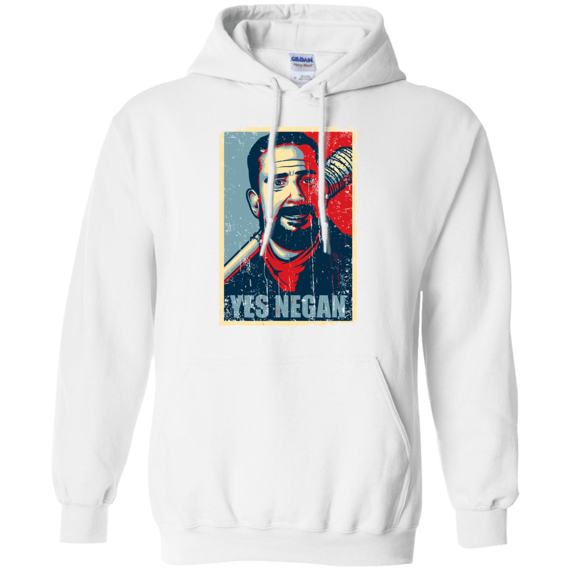 Sweatshirts White / Small Yes Negan Pullover Hoodie