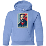 Sweatshirts Carolina Blue / YS Yes Negan Youth Hoodie