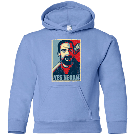 Sweatshirts Carolina Blue / YS Yes Negan Youth Hoodie