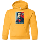 Sweatshirts Gold / YS Yes Negan Youth Hoodie