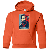 Sweatshirts Orange / YS Yes Negan Youth Hoodie