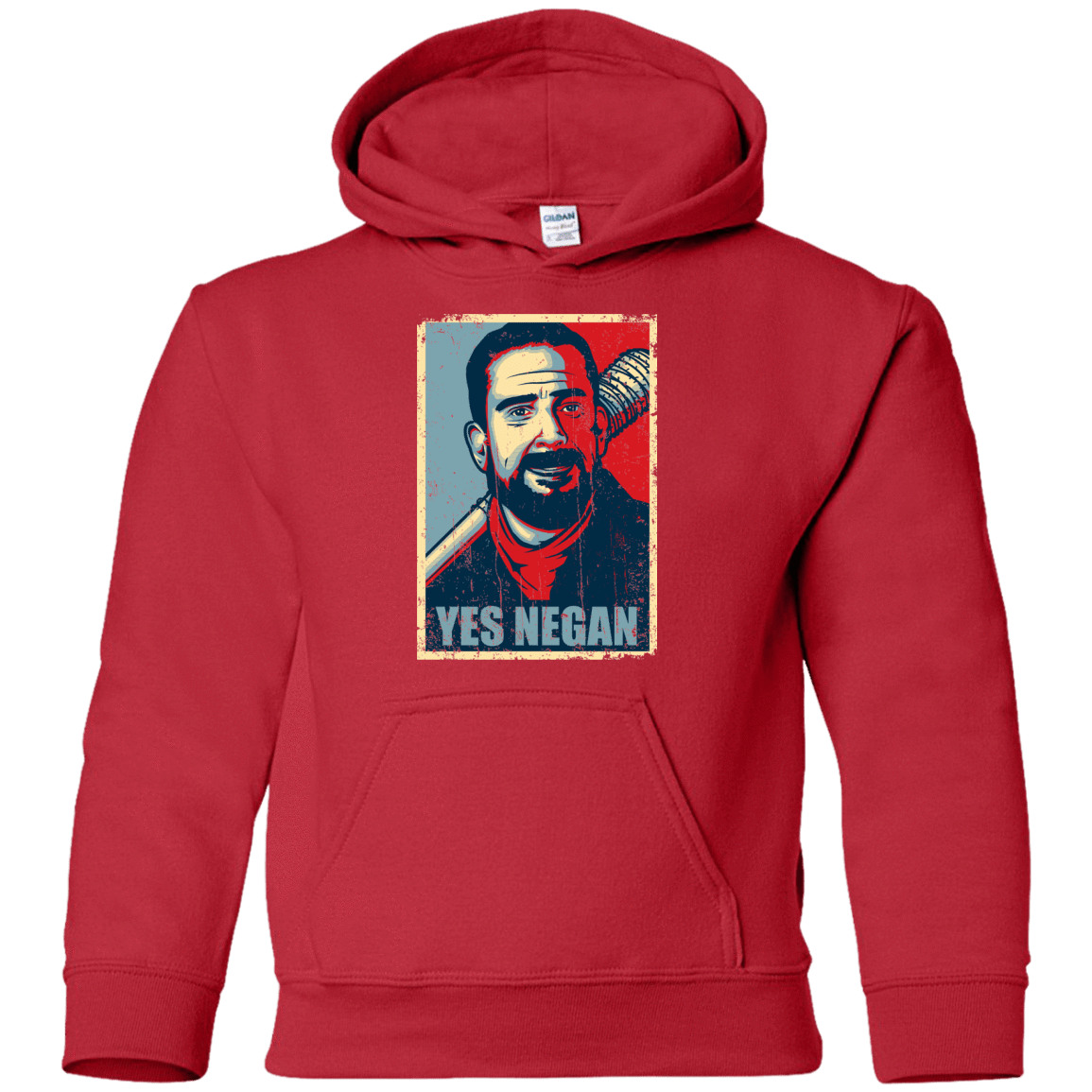 Sweatshirts Red / YS Yes Negan Youth Hoodie