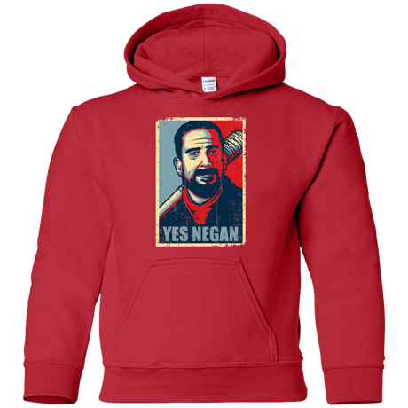 Sweatshirts Red / YS Yes Negan Youth Hoodie