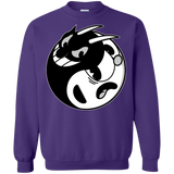 Sweatshirts Purple / S Yin Cup! Crewneck Sweatshirt