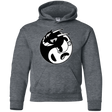 Sweatshirts Dark Heather / YS Yin Cup! Youth Hoodie