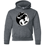 Sweatshirts Dark Heather / YS Yin Cup! Youth Hoodie