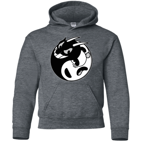 Sweatshirts Dark Heather / YS Yin Cup! Youth Hoodie