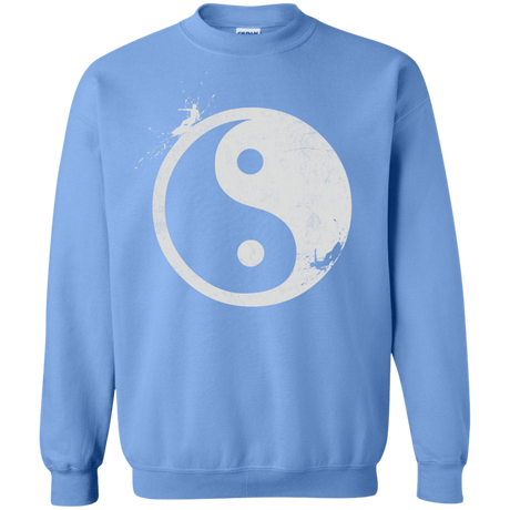 Sweatshirts Carolina Blue / S Yin Yang Surfer Crewneck Sweatshirt