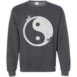 Sweatshirts Dark Heather / S Yin Yang Surfer Crewneck Sweatshirt