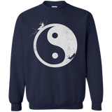 Sweatshirts Navy / S Yin Yang Surfer Crewneck Sweatshirt