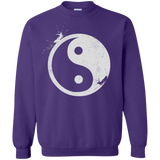 Sweatshirts Purple / S Yin Yang Surfer Crewneck Sweatshirt