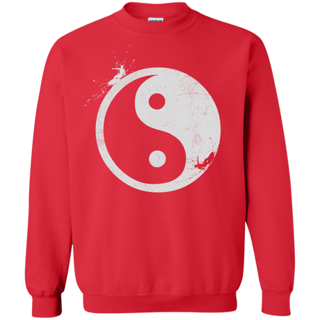 Sweatshirts Red / S Yin Yang Surfer Crewneck Sweatshirt