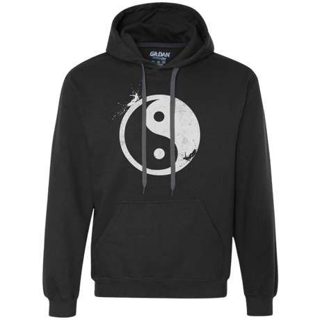 Sweatshirts Black / S Yin Yang Surfer Premium Fleece Hoodie