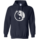 Sweatshirts Navy / S Yin Yang Surfer Pullover Hoodie