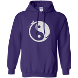 Sweatshirts Purple / S Yin Yang Surfer Pullover Hoodie