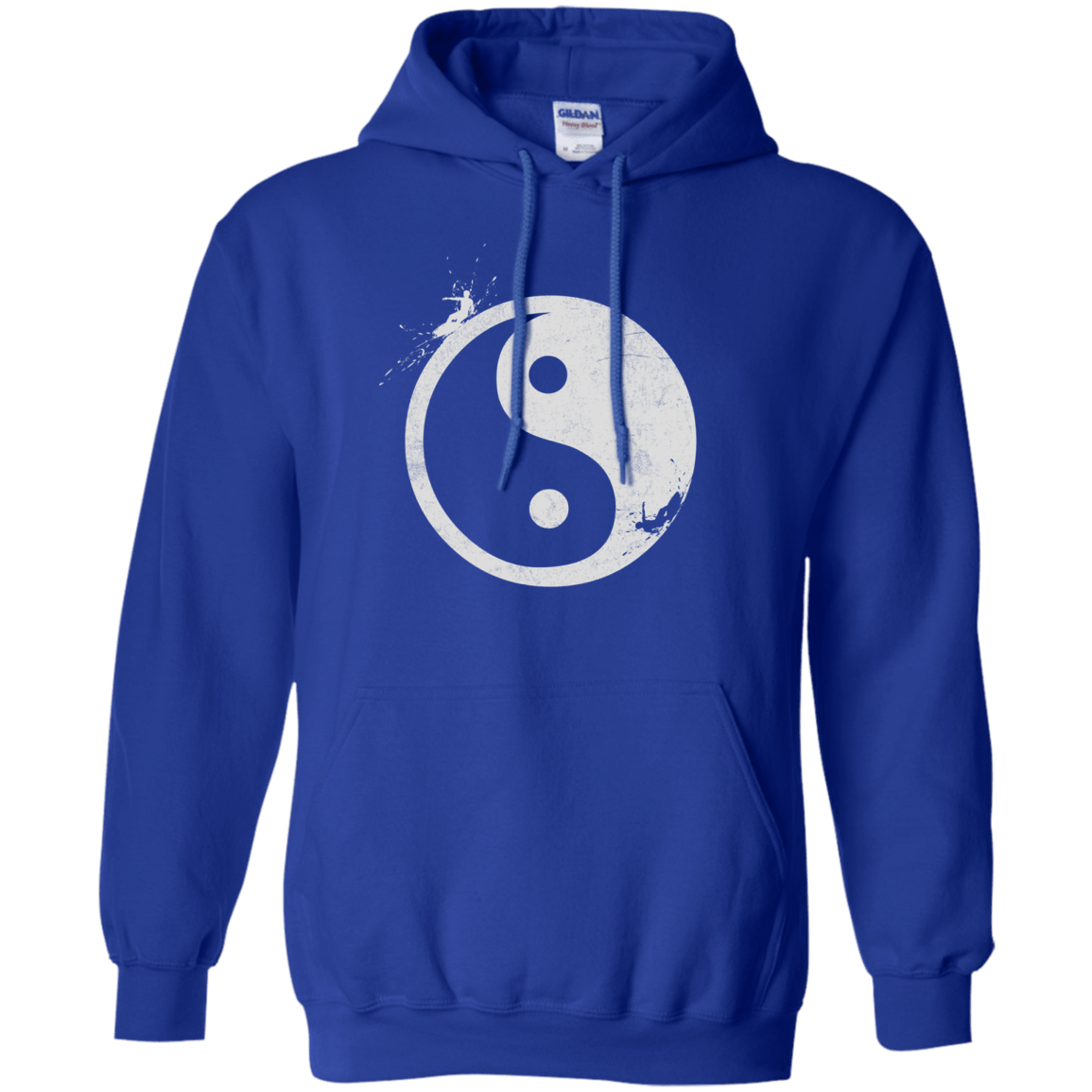 Sweatshirts Royal / S Yin Yang Surfer Pullover Hoodie