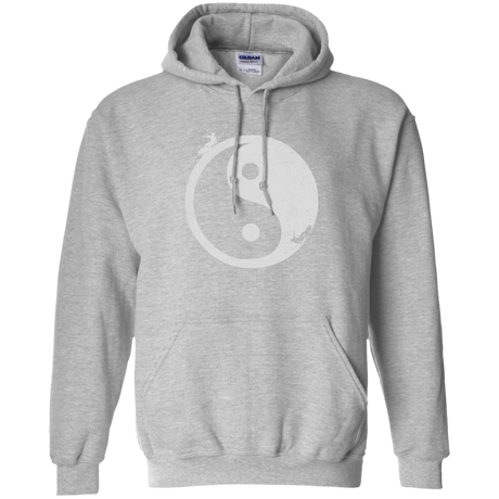 Sweatshirts Sport Grey / S Yin Yang Surfer Pullover Hoodie