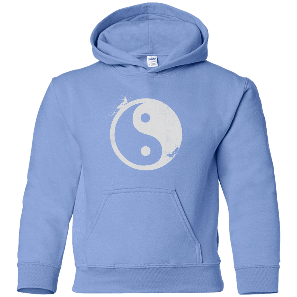 Sweatshirts Carolina Blue / YS Yin Yang Surfer Youth Hoodie