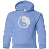 Sweatshirts Carolina Blue / YS Yin Yang Surfer Youth Hoodie